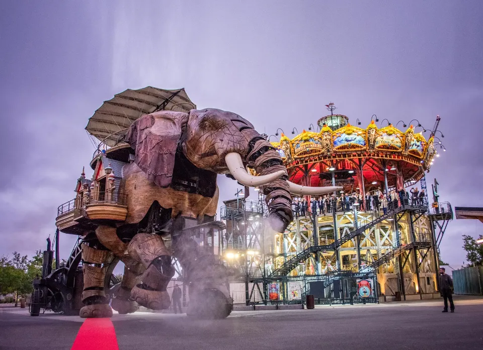 Le Grand Éléphant des Machines de l’île, à Nantes